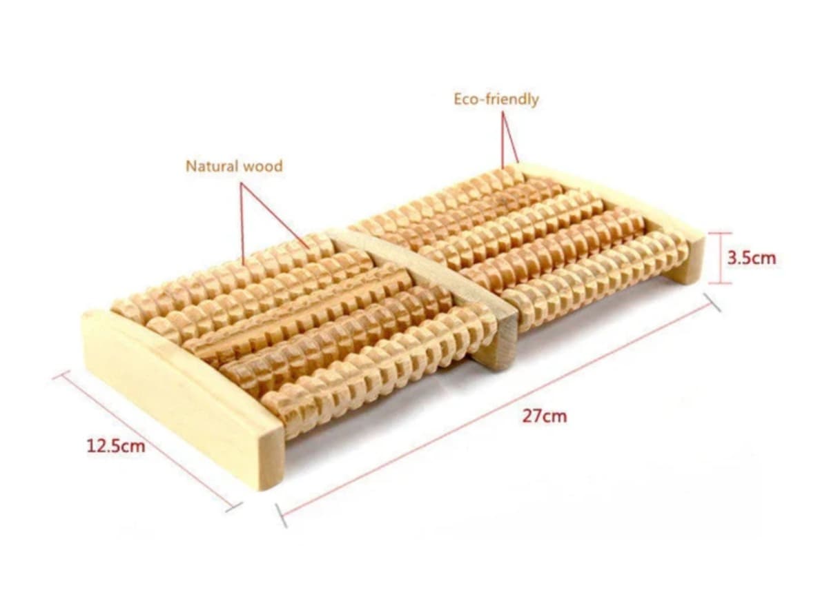 Genz Hub - Wooden Feet Massager